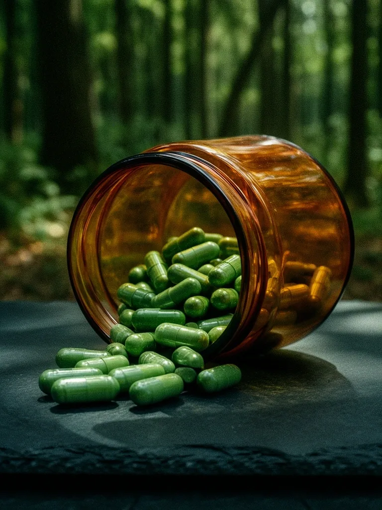 Natural capsules for strength and vitality