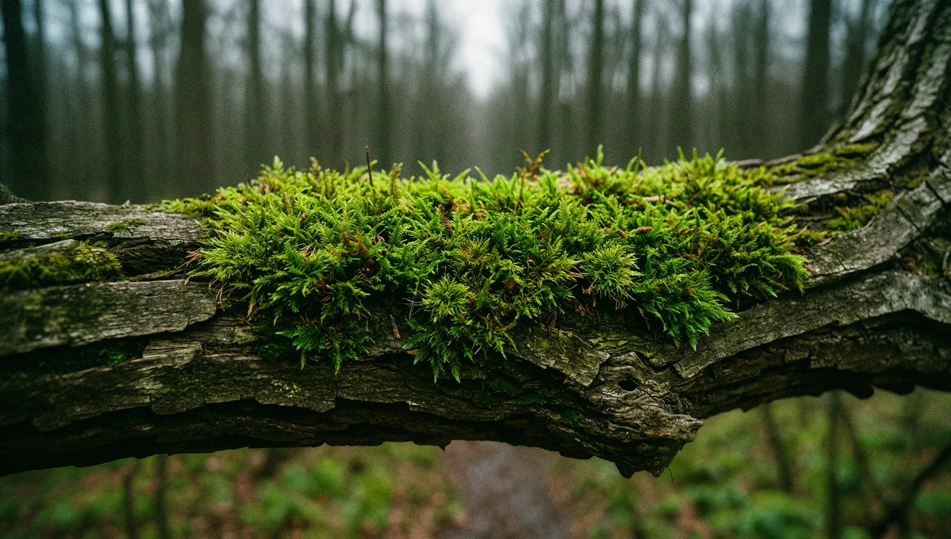 Naturalna tekstura mchu